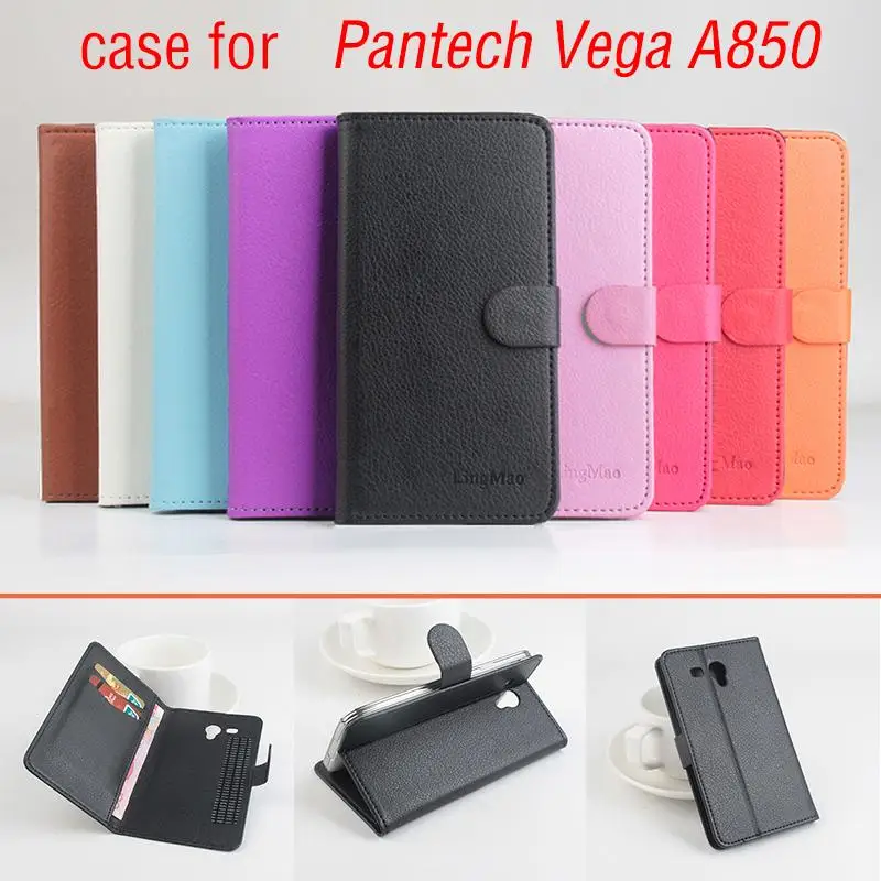 Phone case for Pantech Vega A850 About Flip Cover Mobile Phone Bags
