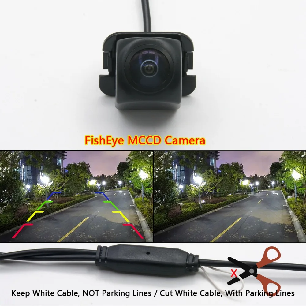 Камера заднего вида рыбий глаз для Toyota Camry Sedan 1080 2007 2008 2009 2010|rear view camera|rear parking