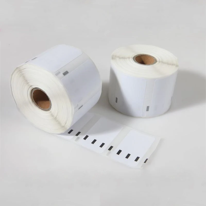 2 x рулона Dymo 11354 Совместимые Этикетки dymo11354 57 мм 32 1000 этикеток в рулоне LabelWriter 400 450