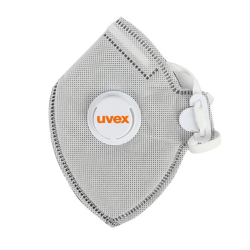 UVEX 3220 Пылезащитная Маска Анти-сажевый респиратор дышащая Пылезащитная фильтрация с активированным углем защитные маски
