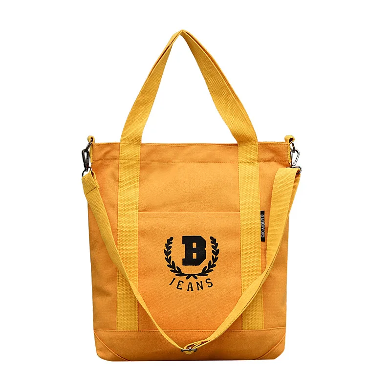 

New Casual Canvas Bag Fashion Shoulder Bag Korean Version Original Vintage Eco-friendly Bag Women's Handbags