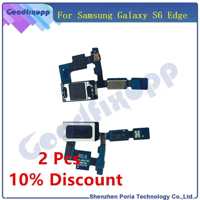 Оригинальный Новый для Samsung Galaxy S6 Edge G925 G925F динамик ушей с датчиком приближения