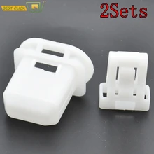Clips de fixation pour siège arrière de voiture, 2 ensembles de Clips de retenue pour coussin de siège arrière pour Chevrolet Cruze