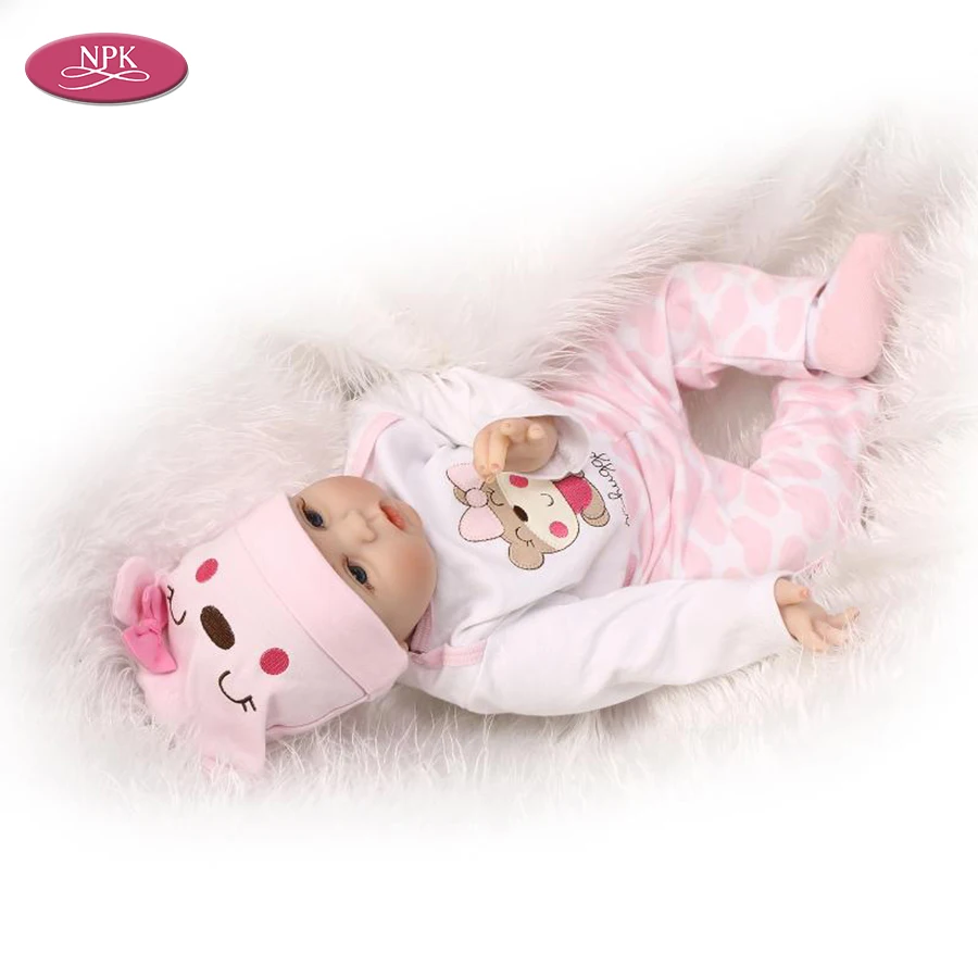 soft silicone reborn bebe gils doll lifelike bebe  menina bonecas  (7)