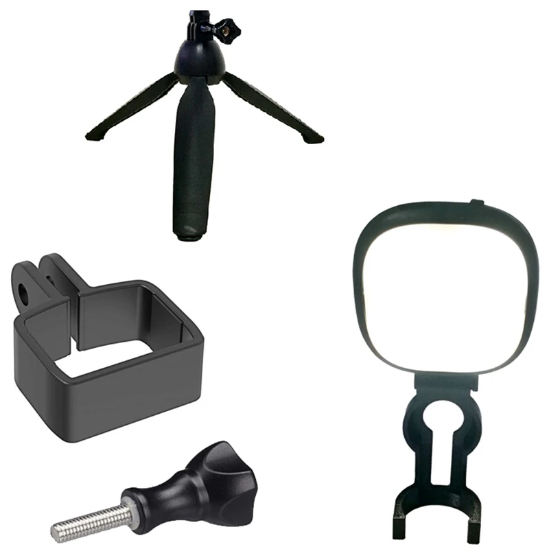 

Dimmable Led Studio Camera Ring Light Photo Phone Video Light Annular Lamp With Tripods Fill Light For Os-mo Pocket