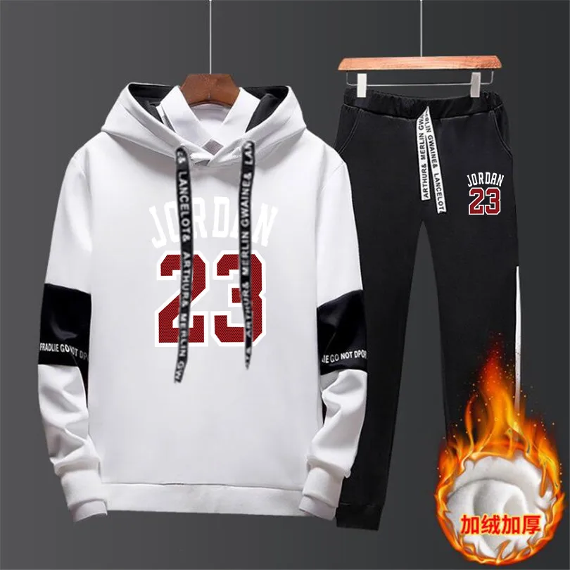 2019 Autumn/Winter XXXTentacion Revenge Kill Hip Hop Hoodies Sweatshirts And Sweatpants Men Two Piece Set Hooded Suit Velvet