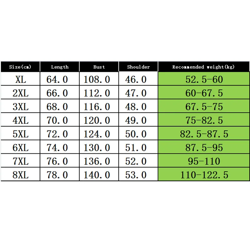 MFERLIER Autumn Winter Loose Jackets Men 5XL 6XL 7XL 8XL 130kg Large Size Parkas 2