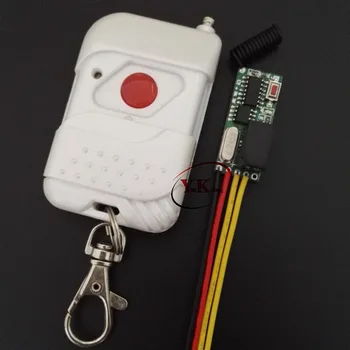 

Door Opener Mini Remote Switch Small Volume Relay Receiver DC 12V 2A Switching Contact wireless switch on off circuit RF ASK RX