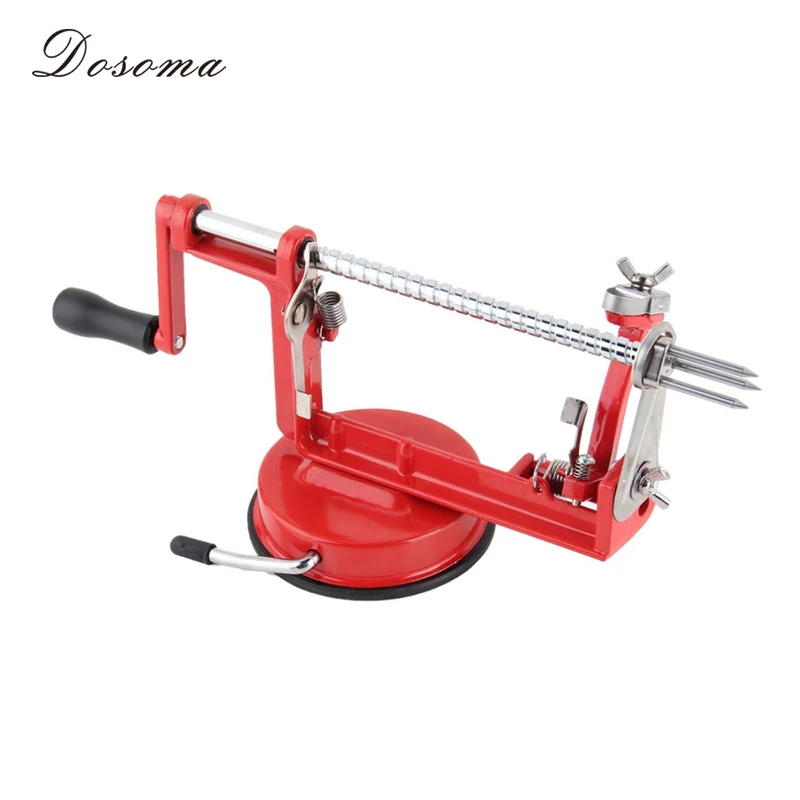 Stainless Steel 3 In 1 Apple Peeler Fruit Peeler Slicing Apple Fruit Machine Peeled Tool Creative Home Kitchen Cutter Zesters