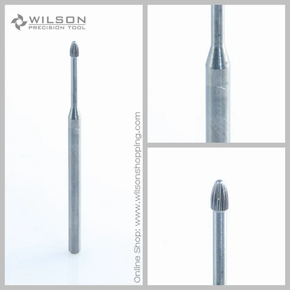  2pcs - Cuticle Clean - WILSON Carbide Nail Drill Bit Manicure Electric Nail Drill Machine Nail Acce