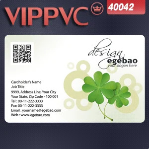 

40042 plastic card