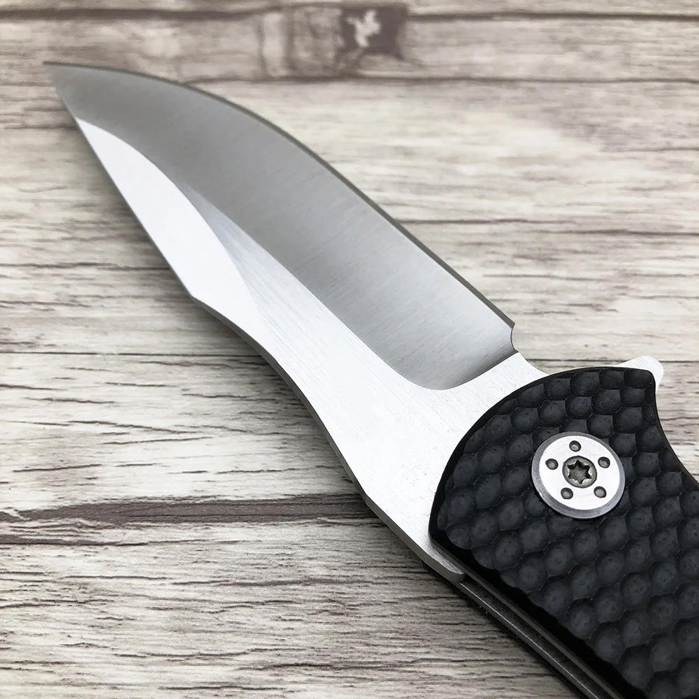 ZZSQ ZT0606 тактический складной нож 8cr13mov лезвие G10 деревянная ручка кемпинг