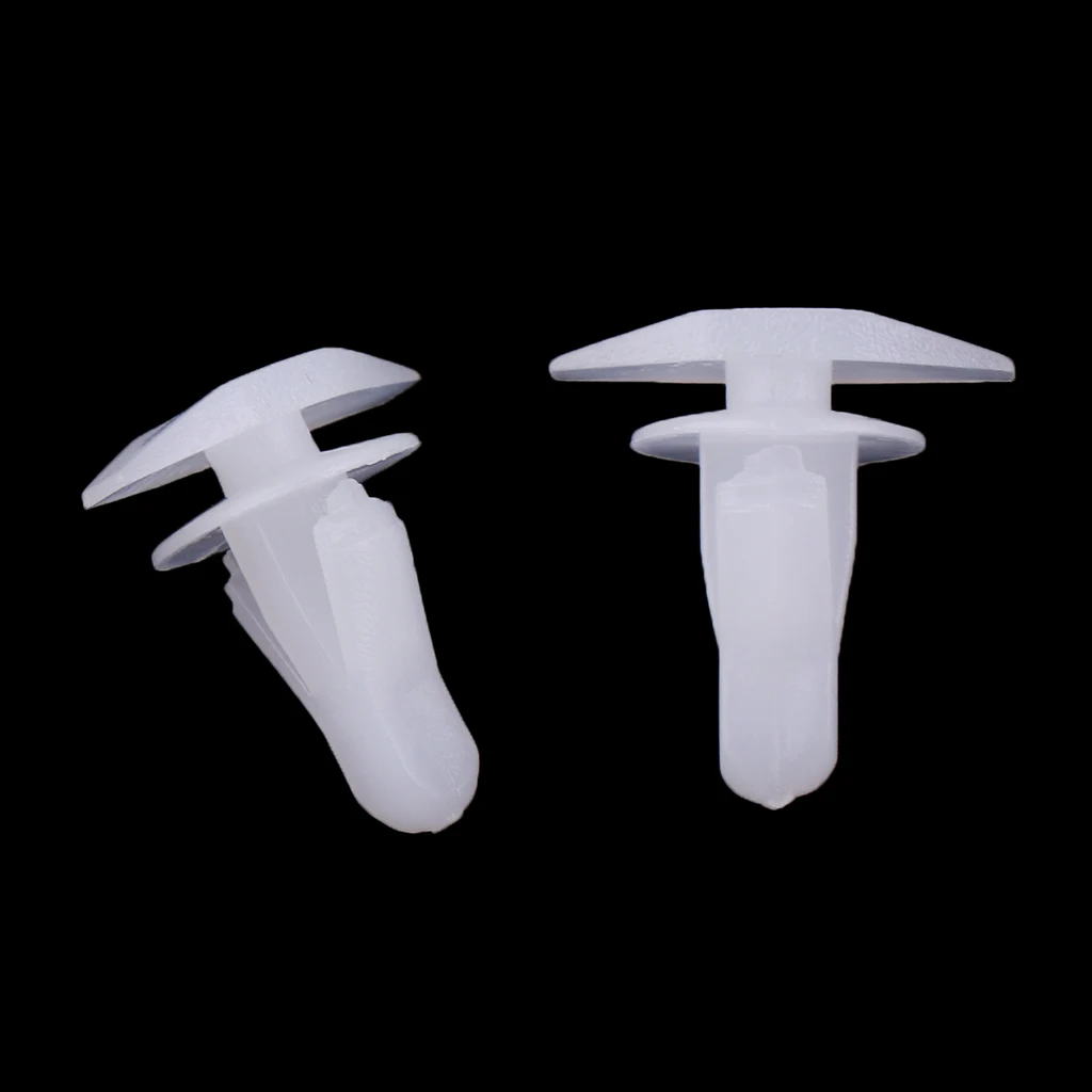 100 Pieces Car Door Sealing Strip 7.8mm Push Plastic Rivets Retainer Clips Light Weight Excellent Insulation