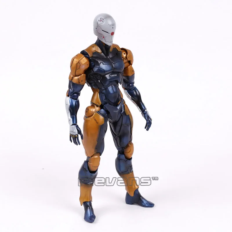 Play Arts Kai Metal gear Solid Revoltech Серая лиса киборг ниндзя ПВХ фигурка Коллекционная модель игрушки