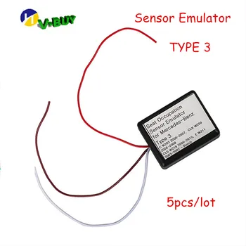 

5pcs/pack For Merc-edes Be--nz Se--at Occupancy Occupation Sensor SRS Emulator Emulators wholesale for Merc-edes Be--nz Type 3