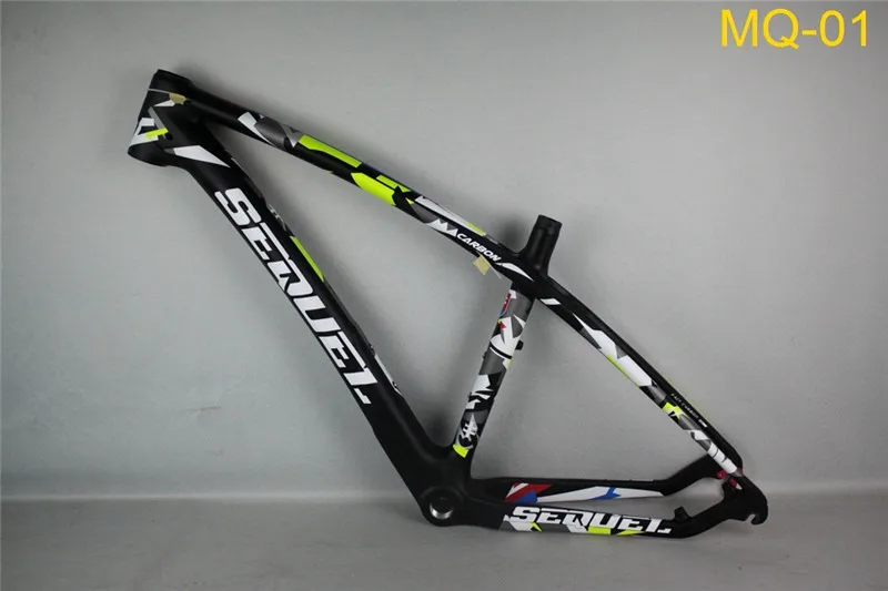 MTB карбоновая рама 29er mtb камуфляжная велосипедная Рама SEQUEL 142*12 или 135*9 мм