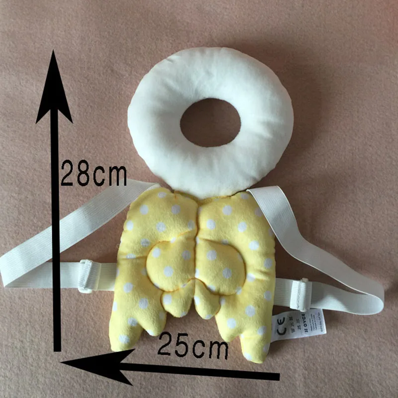 Подушка для защиты головы малыша, подушка для подголовника, милые крылья для кормления, защита от падения, подушка для защиты ребенка
