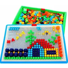 Пластиковые ногти композитная картина креативный Мозаичный набор diy головоломка игрушка для детей 296 шт игрушка