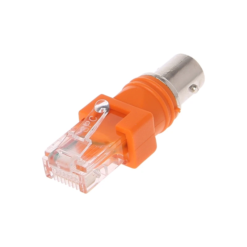 1 шт. BNC Женский к RJ45 Мужской адаптер Шасси Панель Крепление монитор