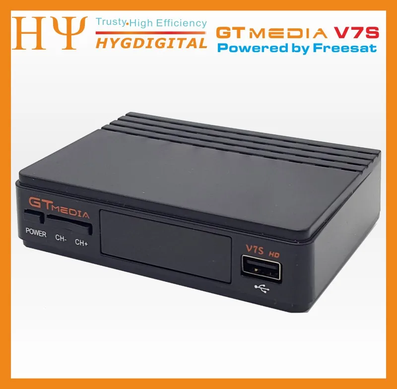 5 шт. [Подлинный] GTMEDIA V7S Freesat V7 HD с USB Wifi DVB-S2 HD спутниковый ТВ приемник Поддержка PowerVu Biss Key md Newcamd