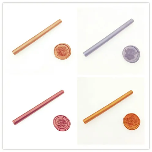 

New 6 color DIY glue gun seal wax stick vintage stamp wine seal wax stick seal saxophone stick seal