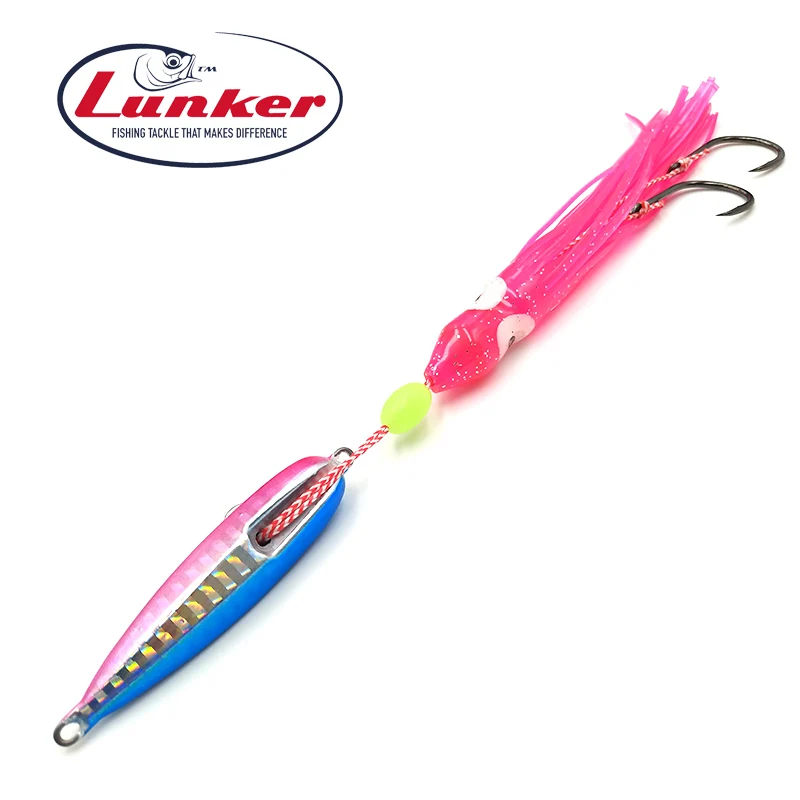 Lunker Inchiku 40 г, 60 г 80 г 100 120g 150g 180g 200g Металическая дергающаяся головка рифовых и морских окуней морского окуня, медленное заслонка соленой воды приманки глубоководная лодка