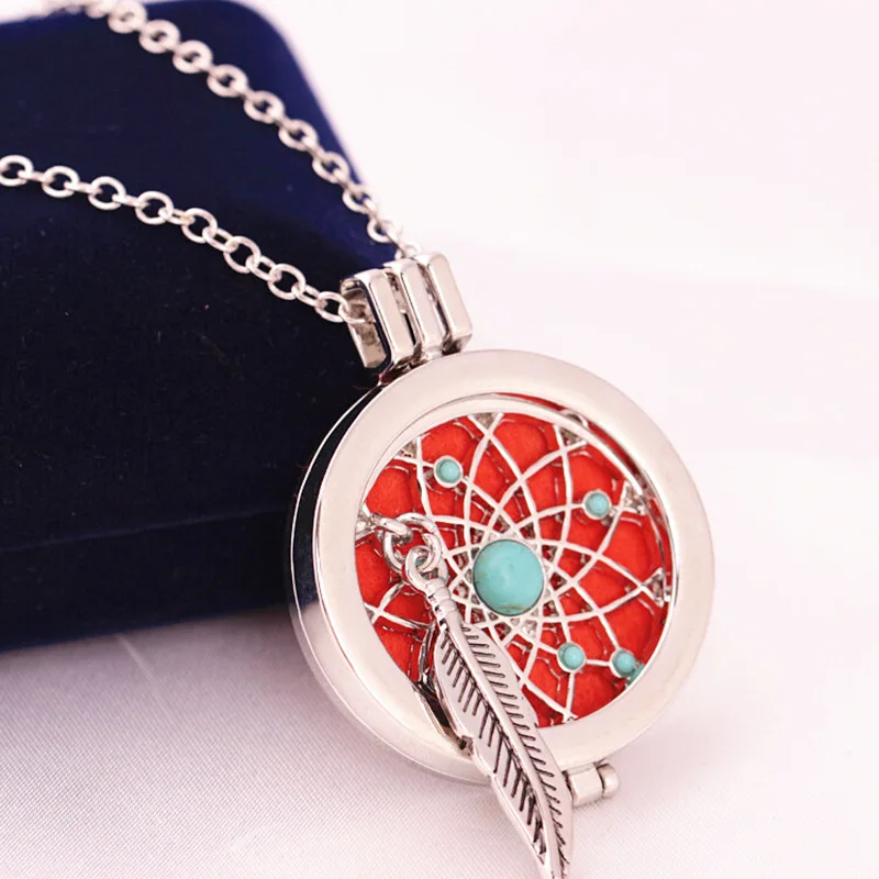 

Collares Kolye Fashion Personality Perfume Locket Necklace Essential Oil Can Open The Phase Box Pendant Accessories wholesale