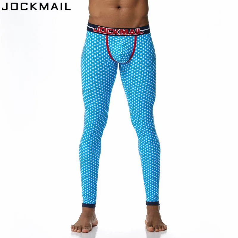 Calzoncillos Masculinos Leggings Largos de Johns para Hombre Pijamas transl/úcidos de Seda de Hielo con Fondo para Dormir Pantalones t/érmicos Ajustados para sal/ón