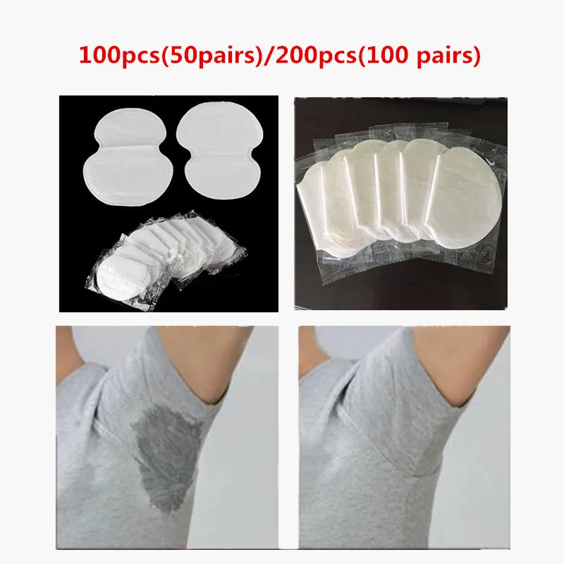 2019 новинка 100 шт/200 шт летние дезодоранты хлопковые подушечки одежда для подмышек уход за подмышками пот запах накладки с антиперспирантом