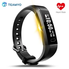 Teamyo Y11 Smart Band сердечного ритма Смарт часы трекер сна Мониторы умный Браслет Фитнес трекер Pulseira inteligente
