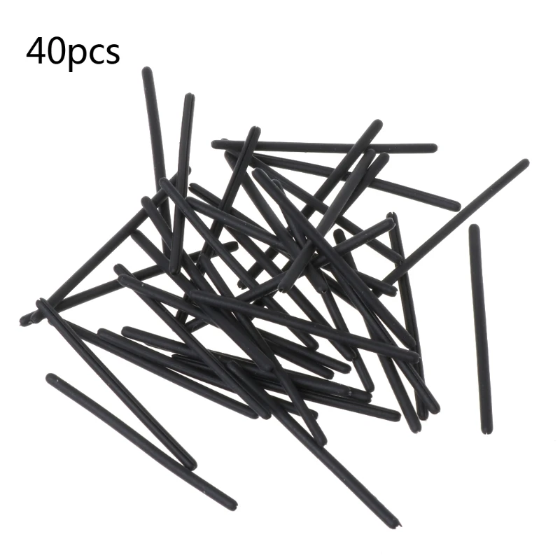 40pcs Non slip Elastic Detachable Eyeglasses Silicone Rubber Temple End