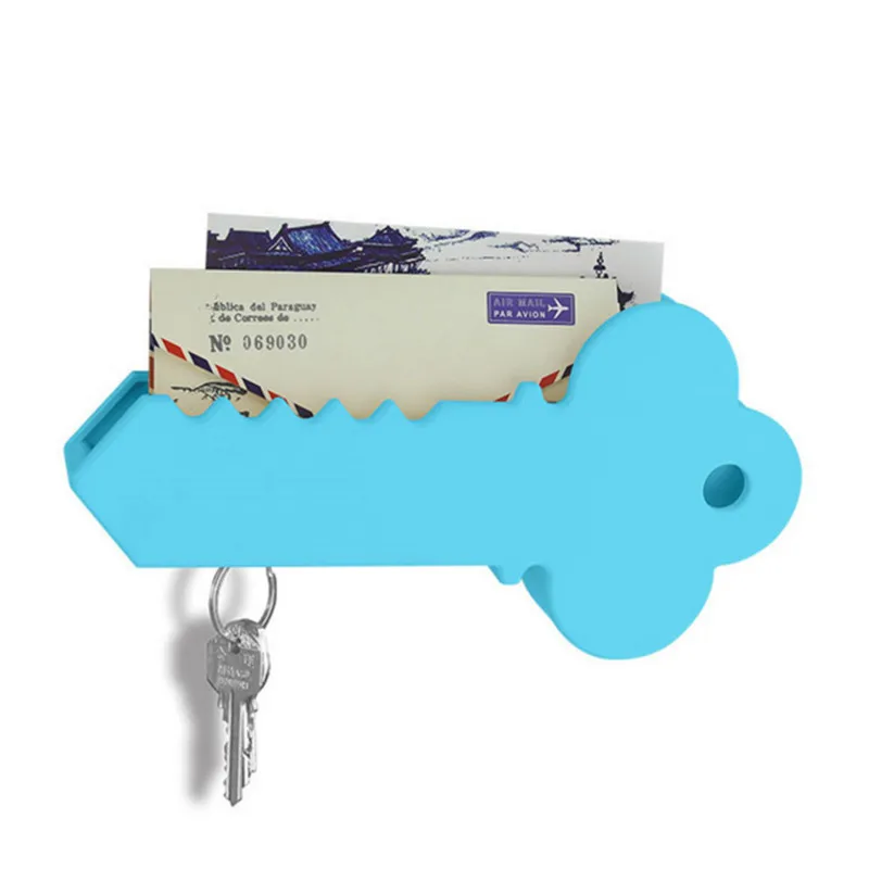 

HIPSTEEN 1Pcs Zakka Wall Mounted Giant Key Storage Box Holder with Magic Key Holder Home Decoration