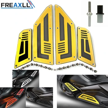 

For YAMAHA TMAX530 TMAX 530 TMAX-530 2012 2013 2014 2015 2016 Motorcycle Footrest Moto Footboard Steps Footrest Pegs Plate Pads