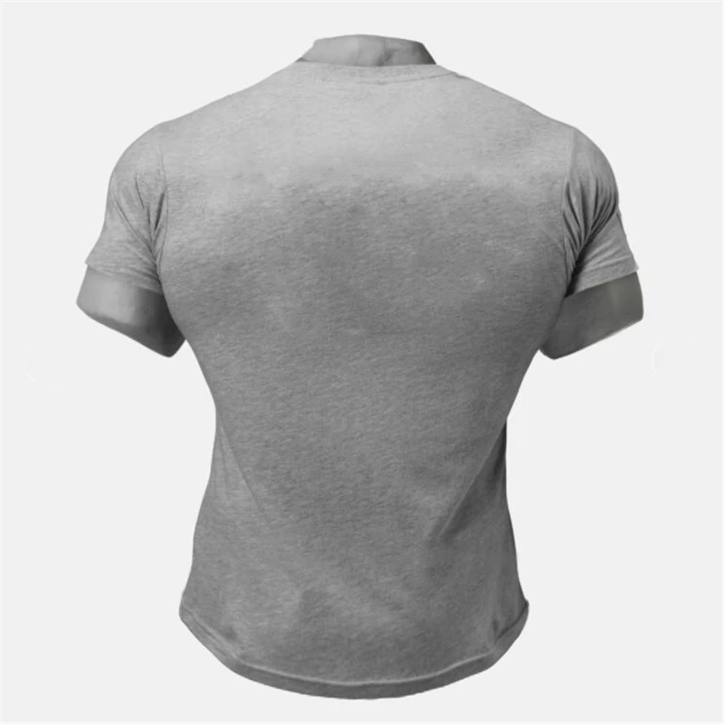 تي شيرت رجالي بكتابة No Pain No Gain