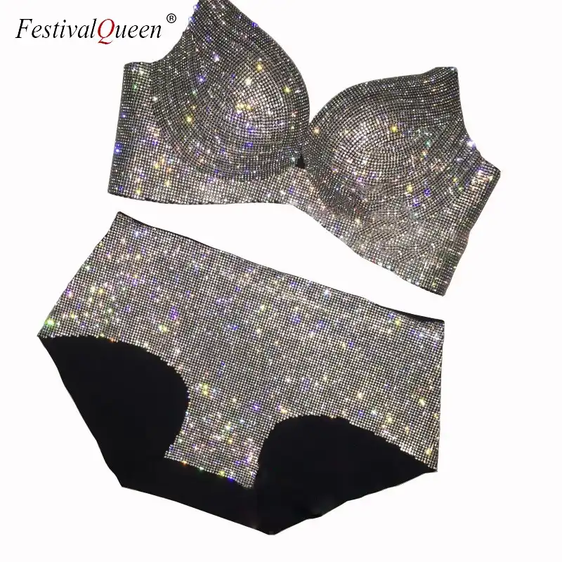 bedazzled bralette