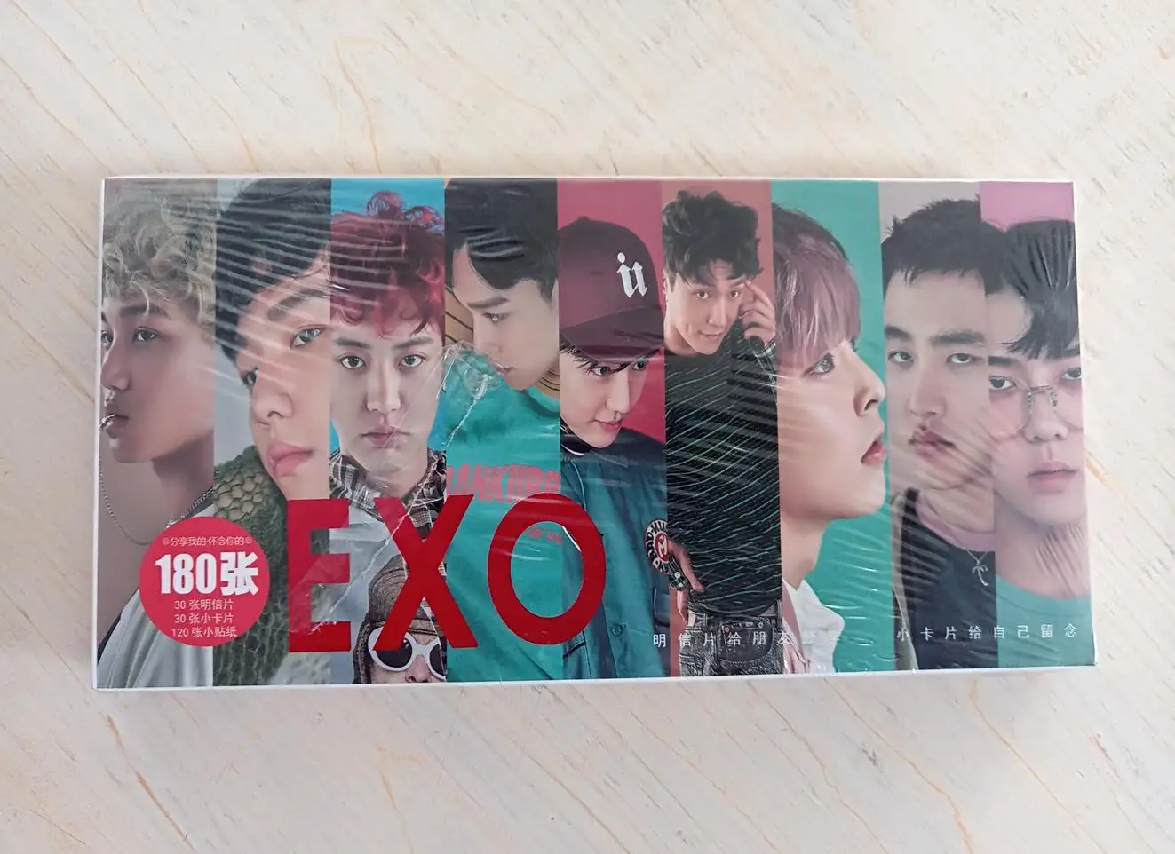 KPOP 2019 Горячая открытка EXO LUHUAN suho открытки k pop LU HUAN наклейка LOMO карта K POP exo M L|card