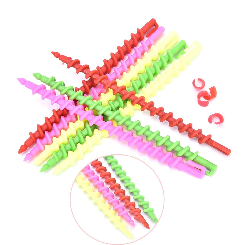 23 шт., волшебные бигуди с вращающимся винтом для укладки волос, бигуди, Спиральные бигуди для завивки волос, парикмахерские инструменты