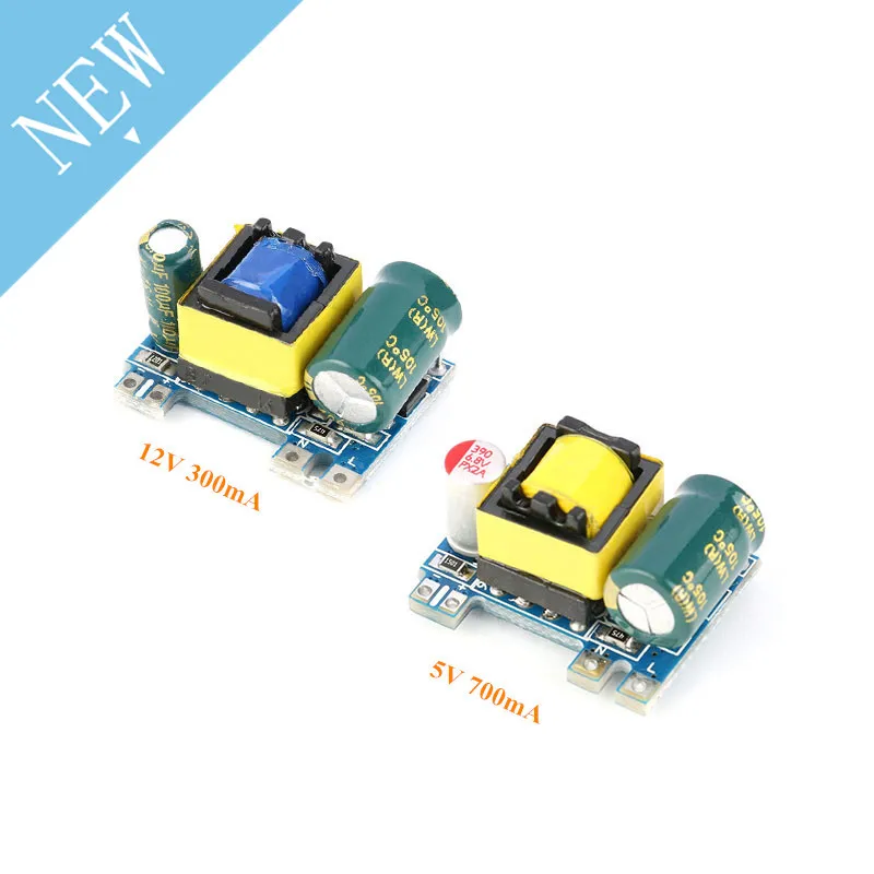 

AC-DC 5V 700mA 12V 300mA 3.5W Isolated Switch Power Supply Module Buck Converter Step Down Module 220V turn 5V/12V