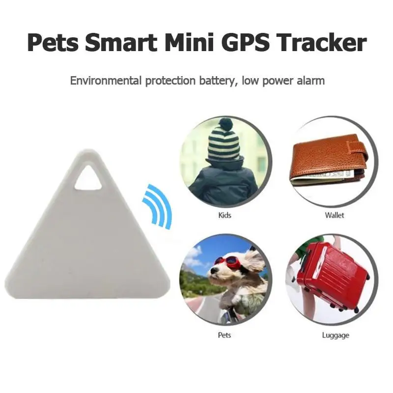  Haustiere Smart Mini GPS Tracker Anti-Verloren Bluetooth Tracer Dreieck-Tracker Für Haustier Katze 