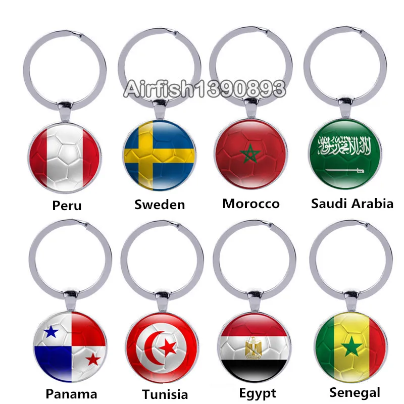 10 шт. подвески для страниц|football keychain|soccer keyringkeychain flag |