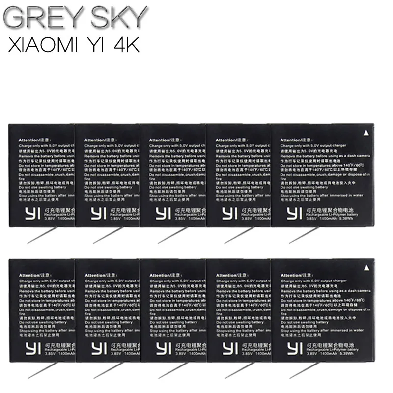 

AZ16-1 AZ16-2 Replacement Battery for Xiaomi YI 4K 4K+ Yi Lite YI 360 VR Action Not for Discovery Version