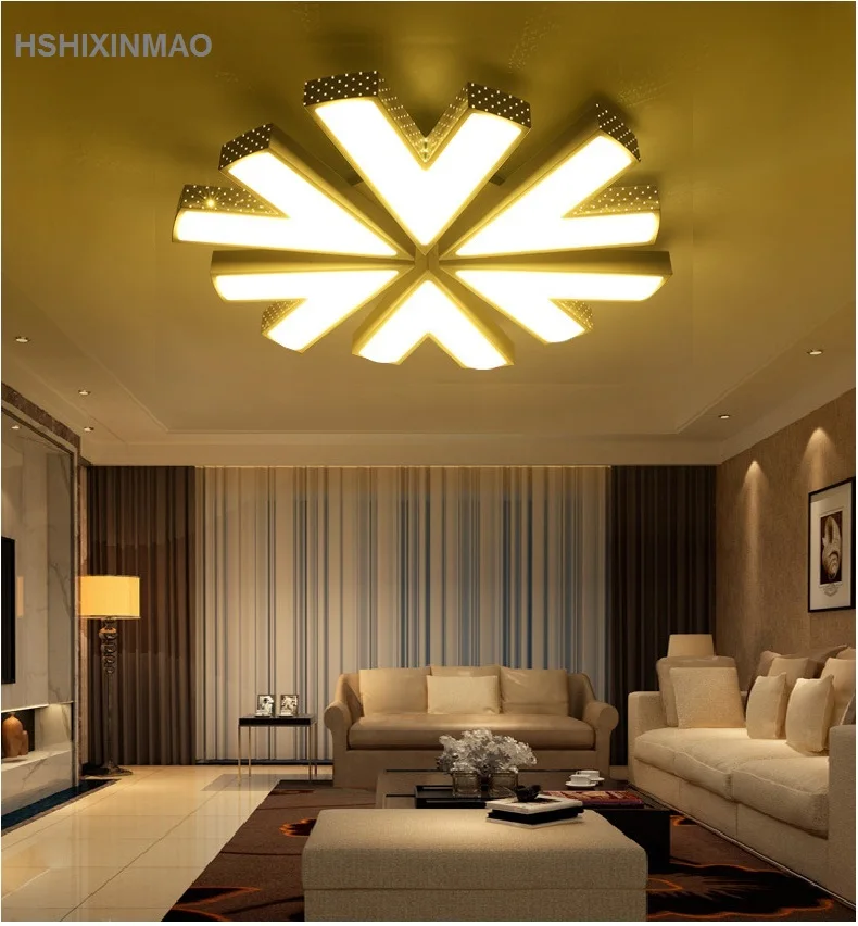 

Art LED Living Room Ceiling Lamp Bedroom Warm and Wonderful Light Modern Simple Creative Creative Restaurant Ceiling lights