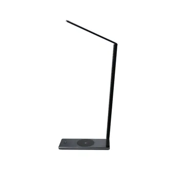 

Desk Lamp With Wireless Charger,Usb Charging,5 Brightness 3 Color,Adjustable Table Lamp For Office,Bedroom Or Dorm,Black,7W