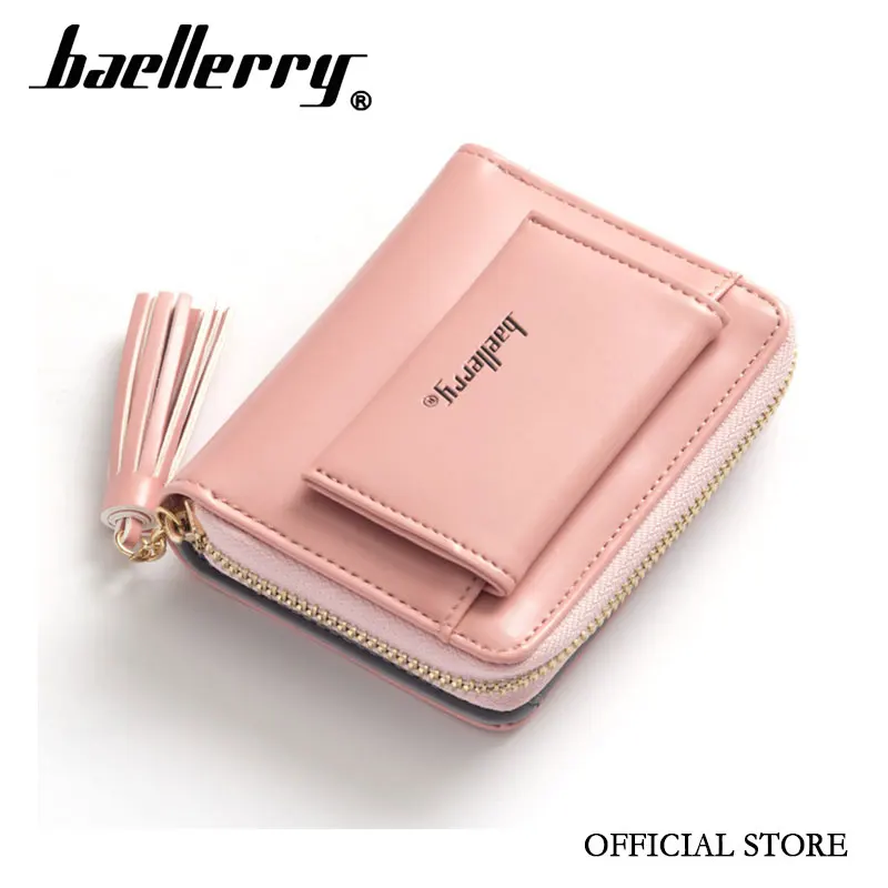 

Korea design mini women hasp foldable ladies tassel women wallet lovely purse