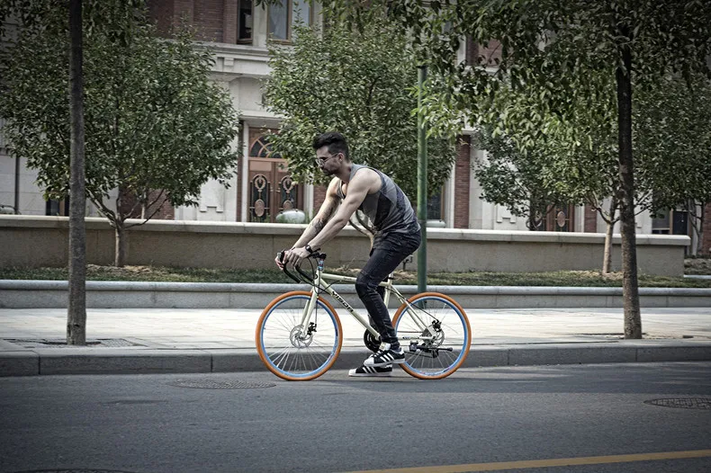 Best New mountain bike disc brake V brake student student cross country racing variable speed damping 10