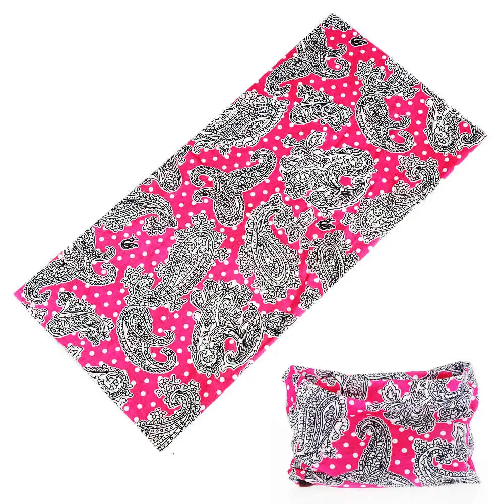 

Paisley Printing Magic Seamless Bandanas Buffe Summer Neck Scarf Ring Snood Multi Use Sports Mask Face Shield Fishing Headwear