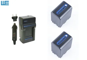 

2x NP-QM91D,NP-QM91,NP-FM90 QM91D,QM91,FM90 Battery+Charger for Sony CD-TRV107, CCD-TRV108, CCD-TRV118, DCR-PC115E DCR-TRV265