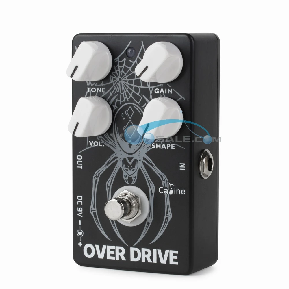 Caline CP-65 Overdrive Гитарный Эффект Педали 9 в аксессуары для гитары над приводом педаль для гитары бас овердрайв