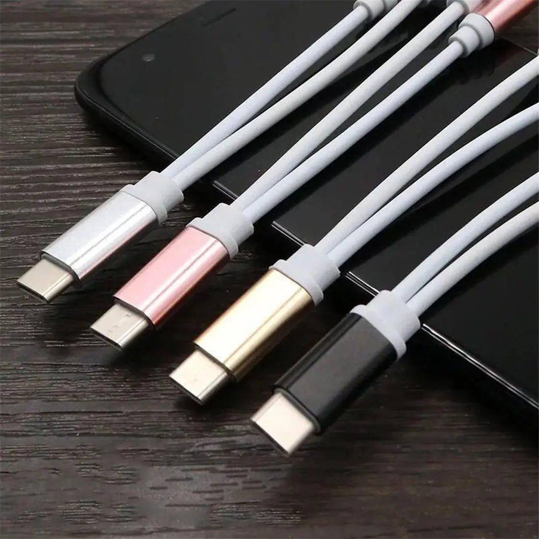 Черный USB TYPE-C-3,5 аудио кабель TYPE-C кабель для гарнитуры TYPE-C зарядный адаптер для телефона Аксессуары для наушников