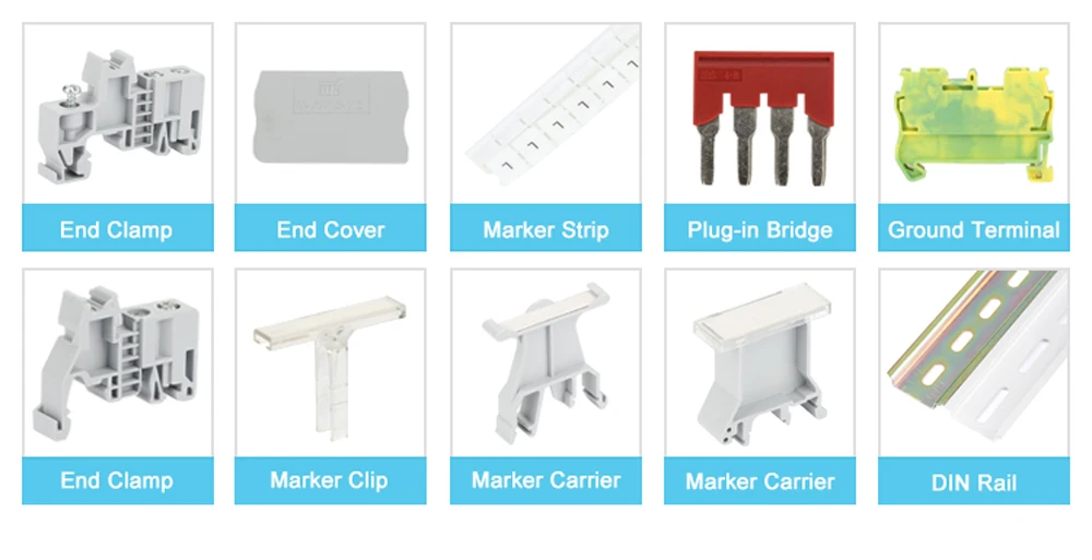 Перемычка FBS2-10 штекер в мост для 10 мм^ 2 проводка ST и PT din-рейку ...